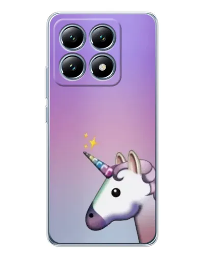 Чехол для Xiaomi 15 Pro с картинкой «Единорог градиент»