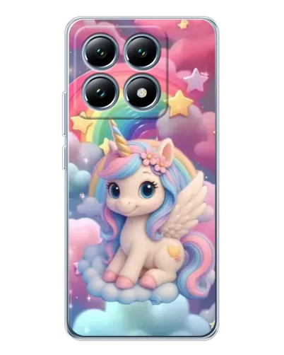 Чехол для Xiaomi 15 Pro с картинкой «Маленький единорог»
