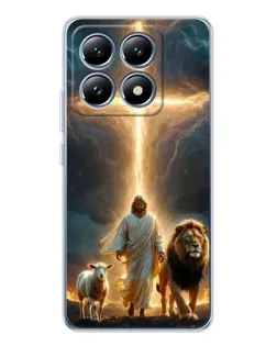 Чехол для Xiaomi 15 Pro с картинкой «Лев Иуды и Свет» Чехол для Xiaomi 15 Pro с картинкой «Лев Иуды и Свет»