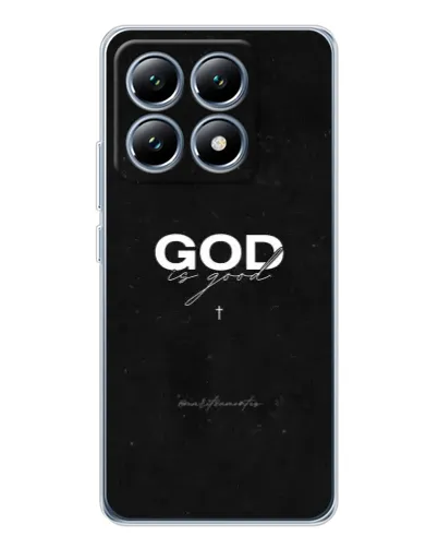 Чехол для Xiaomi 15 Pro с картинкой «GOD — Бог над всем»