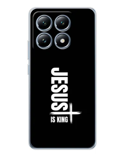 Чехол для Xiaomi 15 Pro с картинкой «Вертикаль веры Jesus»
