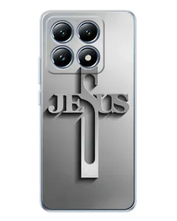 Чехол для Xiaomi 15 Pro с картинкой «Металлический крест Jesus» Чехол для Xiaomi 15 Pro с картинкой «Металлический крест Jesus»