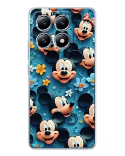 Чехол для Xiaomi 15 Pro с картинкой «Паттерн Микки и Минни» Чехол для Xiaomi 15 Pro с картинкой «Паттерн Микки и Минни»