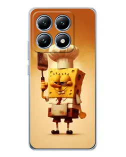 Чехол для Xiaomi 15 Pro с картинкой «Губка Боб повар» Чехол для Xiaomi 15 Pro с картинкой «Губка Боб повар»