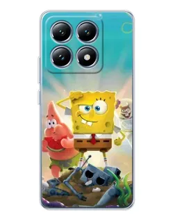 Чехол для Xiaomi 15 Pro с картинкой «Спанч Боб победитель» Чехол для Xiaomi 15 Pro с картинкой «Спанч Боб победитель»