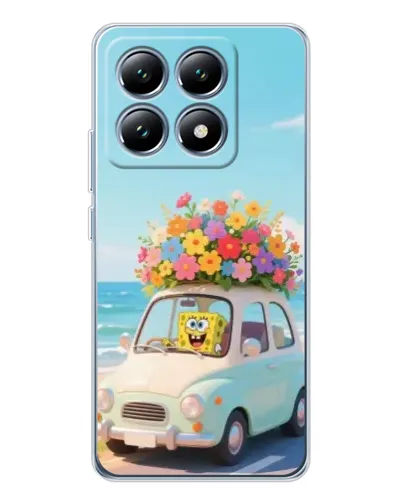 Чехол для Xiaomi 15 Pro с картинкой «Автомобильное путешествие»