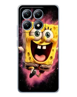 Чехол для Xiaomi 15 Pro с картинкой «Взрывной Спанч Боб» Чехол для Xiaomi 15 Pro с картинкой «Взрывной Спанч Боб»