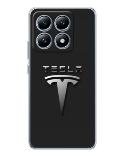 Чохол для Xiaomi 15 Pro з картинкою «Сталевий логотип Tesla» Чохол для Xiaomi 15 Pro з картинкою «Сталевий логотип Tesla»