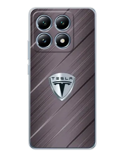 Чохол для Xiaomi 15 Pro з картинкою «Металева текстура Tesla» Чохол для Xiaomi 15 Pro з картинкою «Металева текстура Tesla»