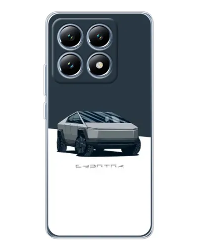 Чохол для Xiaomi 15 Pro з картинкою «Сріблястий Cybertruck Tesla» Чохол для Xiaomi 15 Pro з картинкою «Сріблястий Cybertruck Tesla»