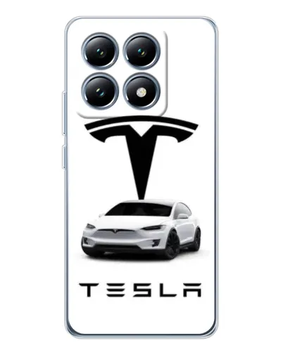 Чохол для Xiaomi 15 Pro з картинкою «Tesla White Style» Чохол для Xiaomi 15 Pro з картинкою «Tesla White Style»