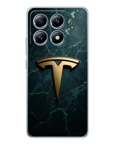 Чохол для Xiaomi 15 Pro з картинкою «Мармурова Tesla Gold» Чохол для Xiaomi 15 Pro з картинкою «Мармурова Tesla Gold»