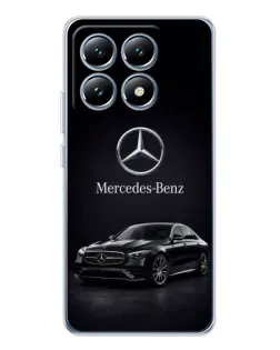 Чехол для Xiaomi 15 Pro с картинкой «Mercedes — решетка радиатора» Чехол для Xiaomi 15 Pro с картинкой «Mercedes — решетка радиатора»