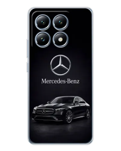 Чехол для Xiaomi 15 Pro с картинкой «Mercedes — решетка радиатора»