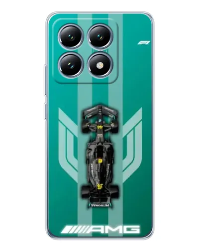 Чехол для Xiaomi 15 Pro с картинкой «Mercedes AMG Petronas»