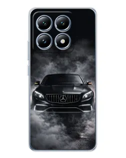 Чехол для Xiaomi 15 Pro с картинкой «Mercedes в дыму» Чехол для Xiaomi 15 Pro с картинкой «Mercedes в дыму»