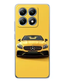 Чехол для Xiaomi 15 Pro с картинкой «Желтый Mercedes GT» Чехол для Xiaomi 15 Pro с картинкой «Желтый Mercedes GT»