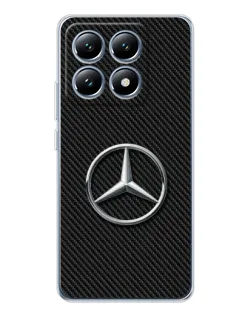 Чехол для Xiaomi 15 Pro с картинкой «Карбоновый Mercedes стиль» Чехол для Xiaomi 15 Pro с картинкой «Карбоновый Mercedes стиль»