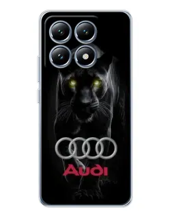 Чохол для Xiaomi 15 Pro з картинкою «Пантера та Audi»