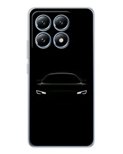 Чохол для Xiaomi 15 Pro з картинкою «Погляд Audi у темряві»