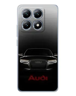 Чохол для Xiaomi 15 Pro з картинкою «Audi — градієнтний контур»