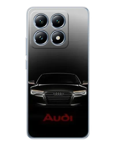 Чохол для Xiaomi 15 Pro з картинкою «Audi — градієнтний контур» Чохол для Xiaomi 15 Pro з картинкою «Audi — градієнтний контур»