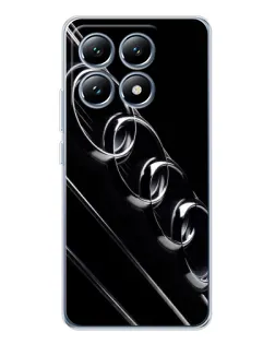 Чохол для Xiaomi 15 Pro з картинкою «Audi — абстрактні кільця»