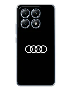 Чохол для Xiaomi 15 Pro з картинкою «Audi White Logo»