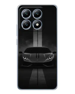 Чохол для Xiaomi 15 Pro з картинкою «Lamborghini симетрія доріг»
