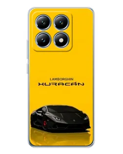 Чохол для Xiaomi 15 Pro з картинкою «Lamborghini Huracan чорний»