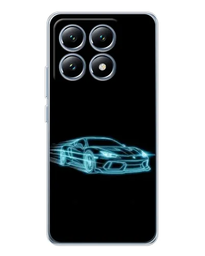 Чохол для Xiaomi 15 Pro з картинкою «Неоновий контур Lamborghini» Чохол для Xiaomi 15 Pro з картинкою «Неоновий контур Lamborghini»