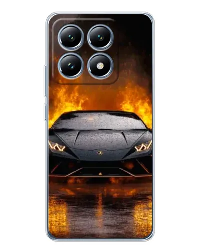 Чохол для Xiaomi 15 Pro з картинкою «Lamborghini у вогні» Чохол для Xiaomi 15 Pro з картинкою «Lamborghini у вогні»