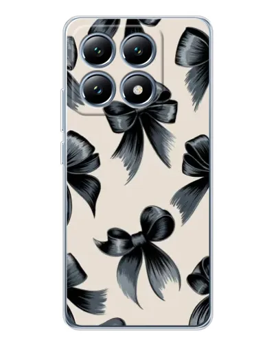 Чехол для Xiaomi 15 Pro с картинкой «Банты Coquette» Чехол для Xiaomi 15 Pro с картинкой «Банты Coquette»
