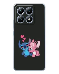 Чехол для Xiaomi 15 Pro с картинкой «Анжел целует Стича» Чехол для Xiaomi 15 Pro с картинкой «Анжел целует Стича»