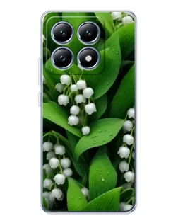 Чохол для Xiaomi 15 Pro з картинкою «Конвалії в зелені»