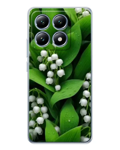 Чохол для Xiaomi 15 Pro з картинкою «Конвалії в зелені»