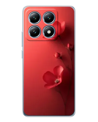 Чохол для Xiaomi 15 Pro з картинкою «Макові суцвіття»