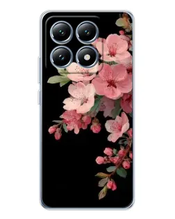 Чохол для Xiaomi 15 Pro з картинкою «Рожева гілка сакури»