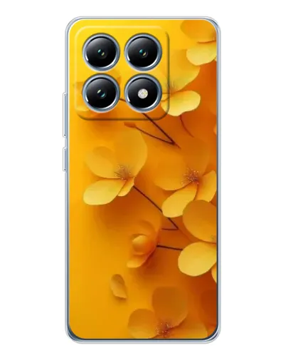 Чохол для Xiaomi 15 Pro з картинкою «Золоті пелюстки»