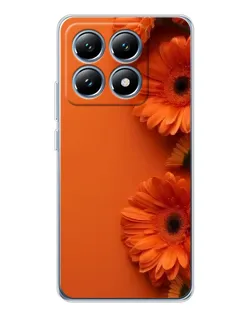 Чохол для Xiaomi 15 Pro з картинкою «Помаранчеві гербери»