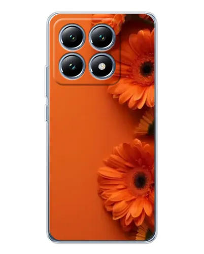 Чохол для Xiaomi 15 Pro з картинкою «Помаранчеві гербери»