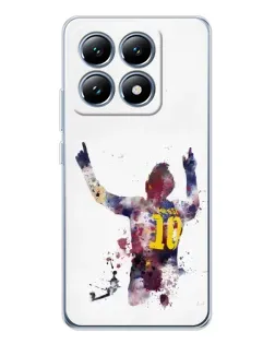 Чехол для Xiaomi 15 Pro с картинкой «Акварельный Месси Барселона» Чехол для Xiaomi 15 Pro с картинкой «Акварельный Месси Барселона»