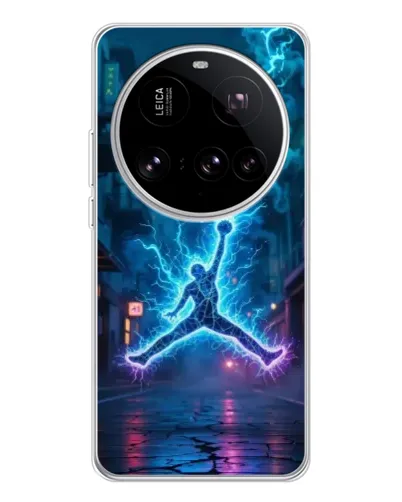 Чехол для Xiaomi 15 Ultra с картинкой «Jordan Gold Jumpman»
