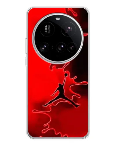Чехол для Xiaomi 15 Ultra с картинкой «Jordan Red Smoke»