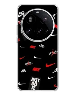 Чехол для Xiaomi 15 Ultra с картинкой «Nike Mix Pattern» Чехол для Xiaomi 15 Ultra с картинкой «Nike Mix Pattern»
