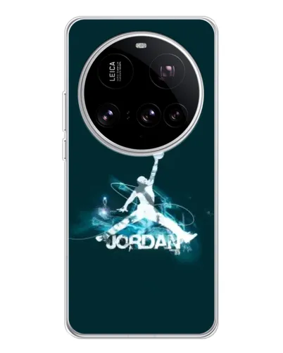 Чехол для Xiaomi 15 Ultra с картинкой «Jordan Blue Fire»