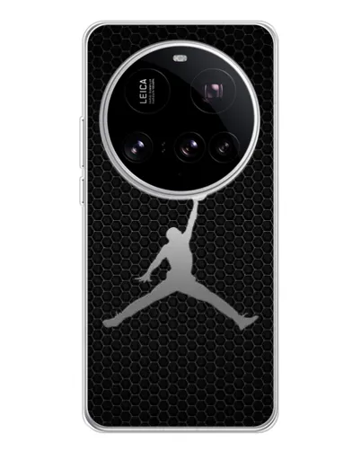 Чехол для Xiaomi 15 Ultra с картинкой «Jordan Dark Carbon»