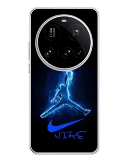 Чехол для Xiaomi 15 Ultra с картинкой «Jordan Neon Blue» Чехол для Xiaomi 15 Ultra с картинкой «Jordan Neon Blue»