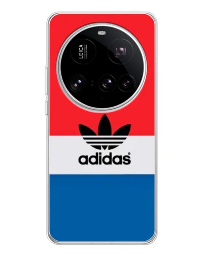 Чехол для Xiaomi 15 Ultra с картинкой «Ретро блоки Adidas»