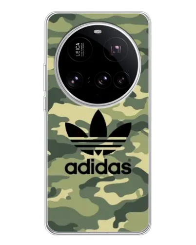 Чехол для Xiaomi 15 Ultra с картинкой «Милитари стиль Adidas»